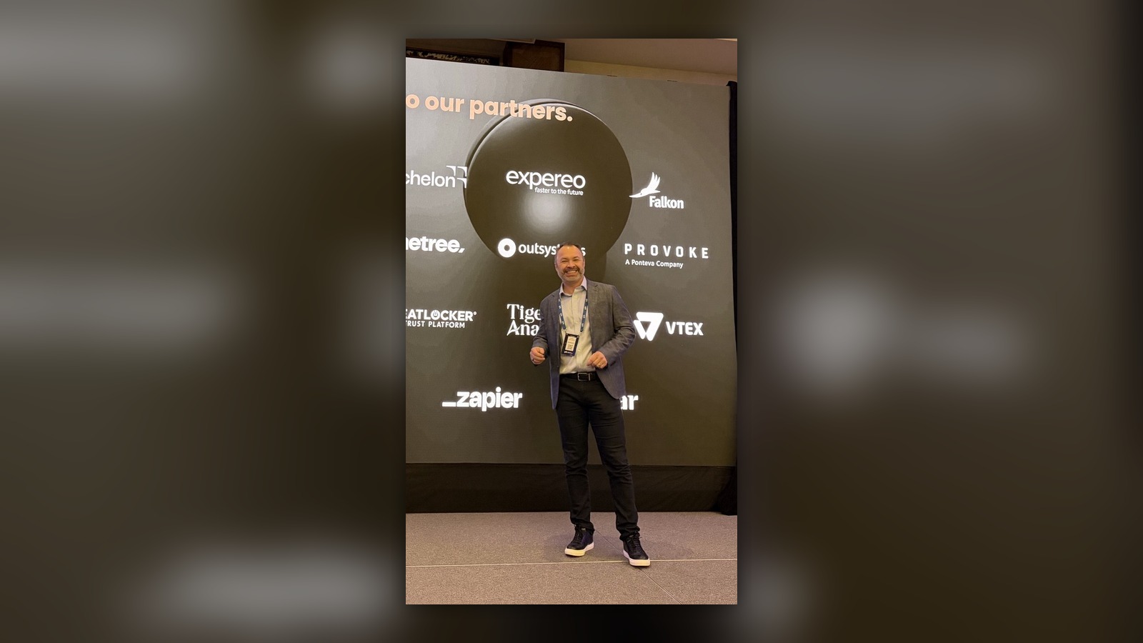 Marek Wasilewski at a leadership event